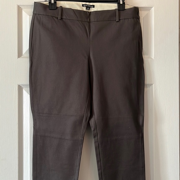 J. Crew ankle crop pants - grey - Picture 5 of 8